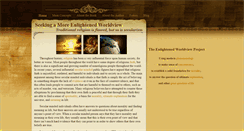 Desktop Screenshot of enlightenedworldview.com